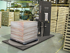 Wulftec's SMLPA-200 portable automated stretch wrapper